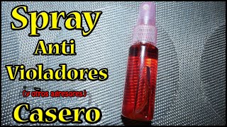 Cómo Hacer Spray ANTIVIOLADORES y todo tipo de agresiones  Gas PIMIENTA casero para AUTODEFENSA [upl. by Feerahs]