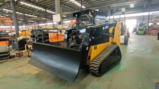 Dozer blade for TS65 track skid steer test [upl. by Hoebart300]