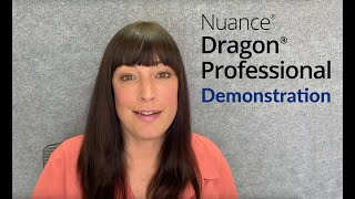 Nuance Dragon Professional Anywhere DPA Demonstration [upl. by Khalin]