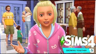 Part 2 Exploring the features of growing together  Sims 4 growing together expansion pack [upl. by Maritsa]