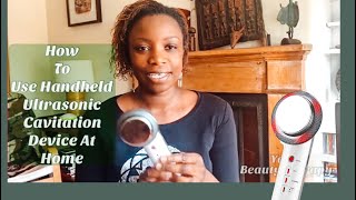 How To Use Ultrasonic Cavitation At Home For Neck Ageing Signs [upl. by Timon974]