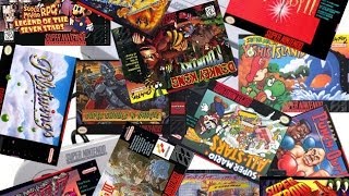 Name Your Top 10 Super Nintendo Games [upl. by Ecirahs]