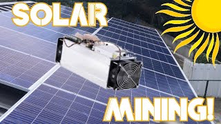 Solar Powered ☀️ Antminer L3 OFFGRID ⚡FULL HD 4K LTC Mining🗻⛏ L3 247 With Battery🔋 [upl. by Leigh652]