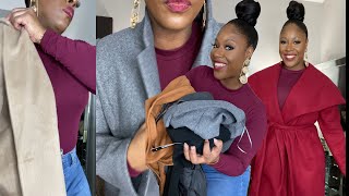 FashionNova Winter Coat Haul  How To Look Luxurious during Winter  Curvy Girl Friendly [upl. by Eigna259]