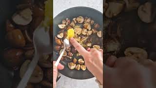 Schnelle Champignon Pfanne  Low Carb Rezept [upl. by Uyr]