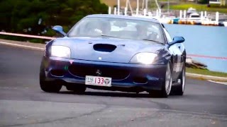 Targa Tasmania 2016  Ferrari 575M Maranello Pure Sound [upl. by Angelis885]