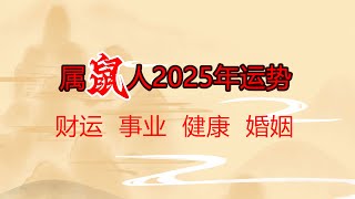 属鼠人2025年运势分析 财运 事业 健康 婚姻 运势 生肖鼠 2025年 生肖运势 [upl. by Ingrid470]