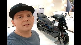 BMW C EVOLUTION ELECTRO SCOOTER NEW MODEL WALKAROUND [upl. by Pacian]