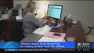 BostonBased State Street Corporation Is Closing Its New York Offices [upl. by Manville]