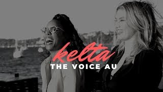 KELTA Moments  Kelly Rowland amp Delta Goodrem The Voice AU 2018  2019 [upl. by Namor920]