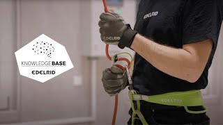 Correct Base Position When Using Semiautomatic Belay Devices  EDELRID Knowledge Base [upl. by Avat846]