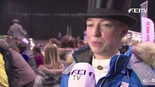 Reem Acra FEI World Cup™ Dressage 201415  Stuttgart  Fabienne Lutkemeier [upl. by Erminna]