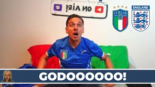 LIVE REACTION RIGORI DI ITALIAINGHILTERRA SPACCO LA PERONI [upl. by Wallace292]