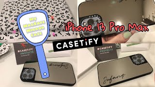 Casetify MagSafe Mirror iPhone 13 Pro Max Unboxing asmr [upl. by Lotz866]