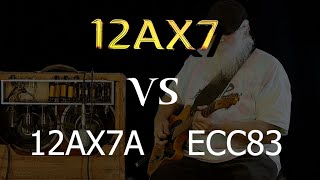 12ax7A VS 12AX7 VS ECC83 RCA MULLARD ERA [upl. by Wiebmer136]