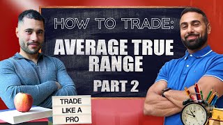 Using Average True Range ATR to Trade Like a PRO  Part 2 October 8 LIVE [upl. by Ettenowtna44]