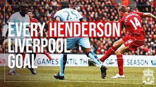 EVERY Jordan Henderson goal for Liverpool [upl. by Caine]