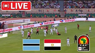 بث مباشر  مباراة مصر وبوتسوانا اليوم تصفيات كأس أمم أفريقيا  لعبة بيس 21 [upl. by Hagan]