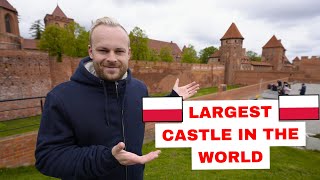 We went to the LARGEST Castle in the World Malbork Castle Poland  Vlog [upl. by Fleisig]