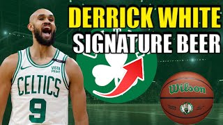 Celtics News Derrick White Gets His Own Signature Sam Adams Beer [upl. by Rosabelle]