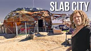 Inside Slab City The Lawless city in the Desert  Last Free Place In America [upl. by Dolly]