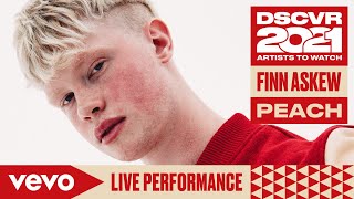 Finn Askew  Peach Live  Vevo DSCVR Artists to Watch 2021 [upl. by Demmahom]