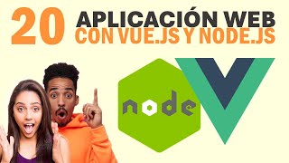 20  Aplicación web con Vue y Node  Creando controladores [upl. by Narual]