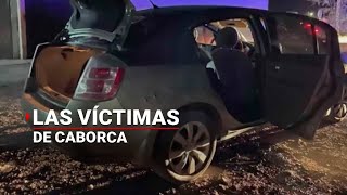 Inocentes en Caborca Sonora fueron víctimas de un fuego cruzado entre grupos criminales [upl. by Nalym]