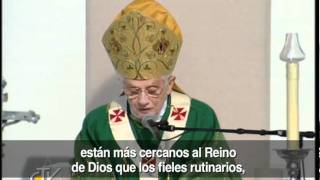 Benedicto XVI en Friburgo quotLa vida cristiana es un compromiso con el prójimo y con el bien comúnquot [upl. by Dier71]