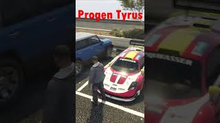 GTA V  RARE Car Location Progen Tyrus gta gta5ecrets gtav gtavfacts gtas5ecrets [upl. by Trici]