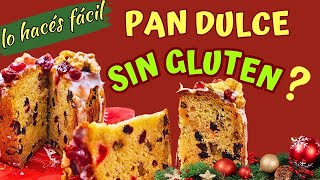 💚 PAN DULCE GLUTEN FREE 👉 Suave Delicioso y Sin Gluten 😍panettone pandulce panneton glutenfree [upl. by Ynttirb99]