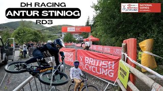 DOWNHILL MTB RACING  ANTUR STINIOG  BROKEN RIBS [upl. by Curry]