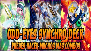 AHORA ESTE DECK TIENE NUEVO SOPORTE PARA COMPETIR  ODD  EYES SYNCHRO DECK  YUGIOH DUEL LINKS [upl. by Refanej]