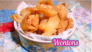 WontonsHow to make wontons at home easy amp simple recipechinese wontons recipe [upl. by Primrose]