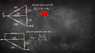 Associação mista de resistores pt 2 [upl. by Ahsakal]