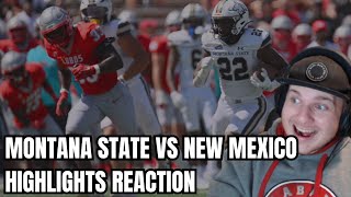 Montana State vs New Mexico Highlights REACTION [upl. by Nelo]