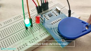 How To Interface Rfid Module With Arduino  Tomson Electronics [upl. by Eugaet]