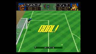 GOAL 1194 パベル 【スーパーロングシュート】 J League Excite Stage 94 [upl. by Afton]