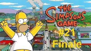 The Simpsons Game Wii w Honestom23  Part 21  Finale [upl. by Golliner]