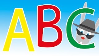 Alphabet Song with Sneaky the Rabbit  build vocabulary learn your ABCs  Little Blue Globe Band [upl. by Cohberg]