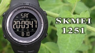 Skmei 1251 full review 79 skmei skmeiwatch skmeidigitalwach [upl. by Alam744]