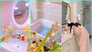 Safe Care Night Time Routine🎀  Bathroom Sink Organizing  Living Room Organizing✨ [upl. by Stephanie]