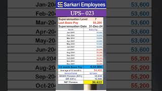 UPS  023 44 Pension Calculation [upl. by Yoc]