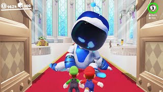 Super Mario Odyssey  Astro Bot Final Boss Fight HD [upl. by Brittni157]