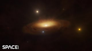 Massive black hole has awakened in galaxy SDSS13350728 [upl. by Dana]