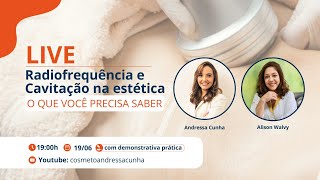 Radiofrequência e Cavitação facial e corporal  o que você pode precisa saber [upl. by Philemol494]