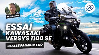 Kawasaki Versys 1100 SE  Essai 2024  Classe Premium Eco [upl. by Merry]