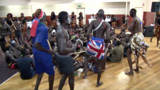 Rumbek Youth Culture day highlight Sydney on 261116 [upl. by Ymij]