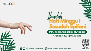 IBADAH HARI MINGGU I SESUDAH EPIFANI [upl. by Torbert544]