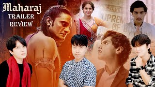 Maharaj Reaction  Netflix  Junaid Khan Jaideep Ahlawat Shalini Pandey Sharvari [upl. by Eiramasil]